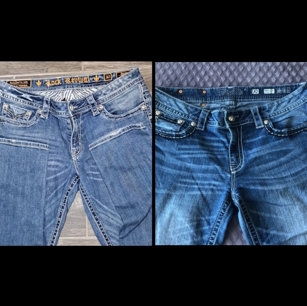 Rock Revival And Miss Me Jeans